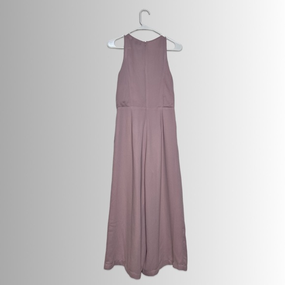 Lulus On Track Mauve MIDI Jumpsuit, Fully Lined, NWT, Size XS - Picture 5 of 9
